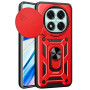 Чохол накладка Ricco Camera Sliding для Xiaomi Redmi Note 14 Pro+ 5G червоний