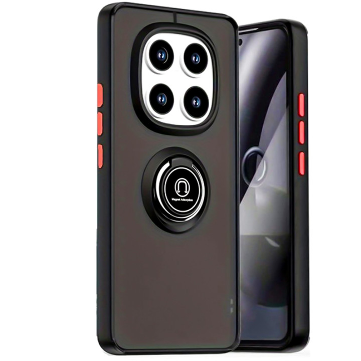 Чохол - накладка TPU Color Matte Ring для Xiaomi Redmi Note 14 Pro+ 5G