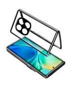 Магнітний чохол Metal Glass 360 для Xiaomi Redmi Note 15 5G / Poco M8 5G із захистом екрану та камери