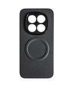 Чохол Carbon Shield with Ring для Xiaomi Redmi Note 15 Pro 4G з підтримкою бездротової зарядки