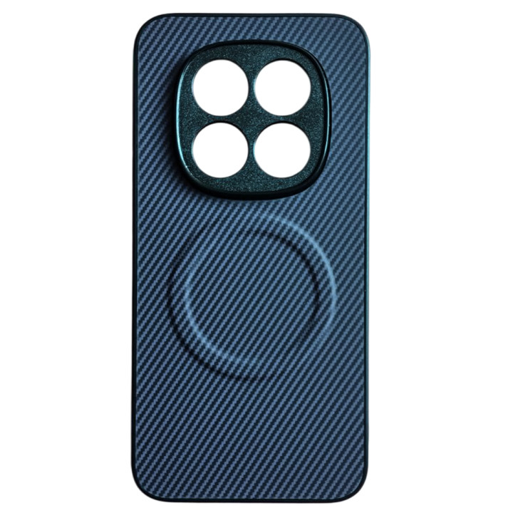 Чехол Carbon Shield with Ring для Xiaomi Redmi Note 15 Pro 5G с поддержкой беспроводной зарядки