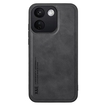 Кожаный чехол - накладка X&E для Xiaomi Redmi Note 17 Pro Max с металлической вставкой