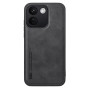 Кожаный чехол - накладка X&E для Xiaomi Redmi Note 17 Pro Max с металлической вставкой