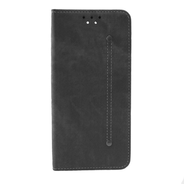 Кожаный чехол-книжка C-KU Stitched для Xiaomi Redmi Note 8 Pro Brown