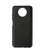 Матовий чохол-накладка Silicone Matted для Xiaomi Redmi Note 9T / Note 9 5G, Black