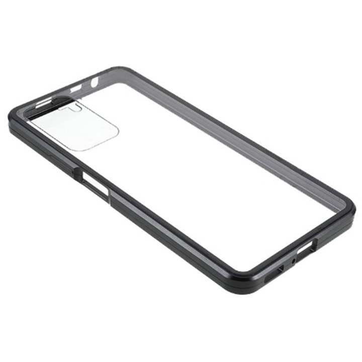 Накладка бампер магніт Bakeey Metal Frame 360° для Xiaomi Note 11 Pro 5G, Black