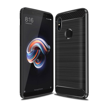 Чехол накладка Polished Carbon для Xiaomi Redmi Note 5 Pro