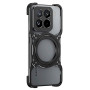 Чохол Metal Bamper with Ring для Xiaomi 15 / 15 Pro із захистом на камеру