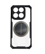 Чохол Acryl Cooling Armor для Xiaomi 17 з металевою пластиною, Black