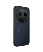 Чехол Carbon Shield with Ring для Xiaomi 17 Ultra с поддержкой беспроводной зарядки