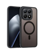 Матовий чохол Magsafe TPU+PC для Xiaomi 17, Black