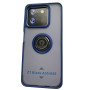 Чохол - накладка TPU Color Matte Ring для ZTE Blade A35 / A55