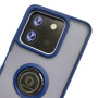 Чохол - накладка TPU Color Matte Ring для ZTE Blade A35 / A55