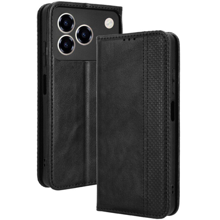 Чехол - книжка Epik iFace Retro Leather для ZTE Blade A76 4G​ с магнитным креплением