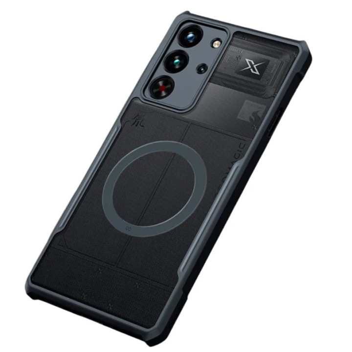 Противоударный чехол XUNDD Ring для ZTE Red Magic 10 Pro / 10 Pro+, Black