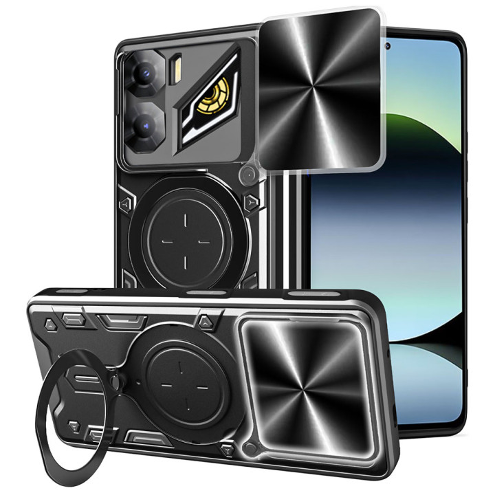 Чохол Omeve Magnetic Ring для ZTE nubia Neo 3​ із захисною шторкою на камеру