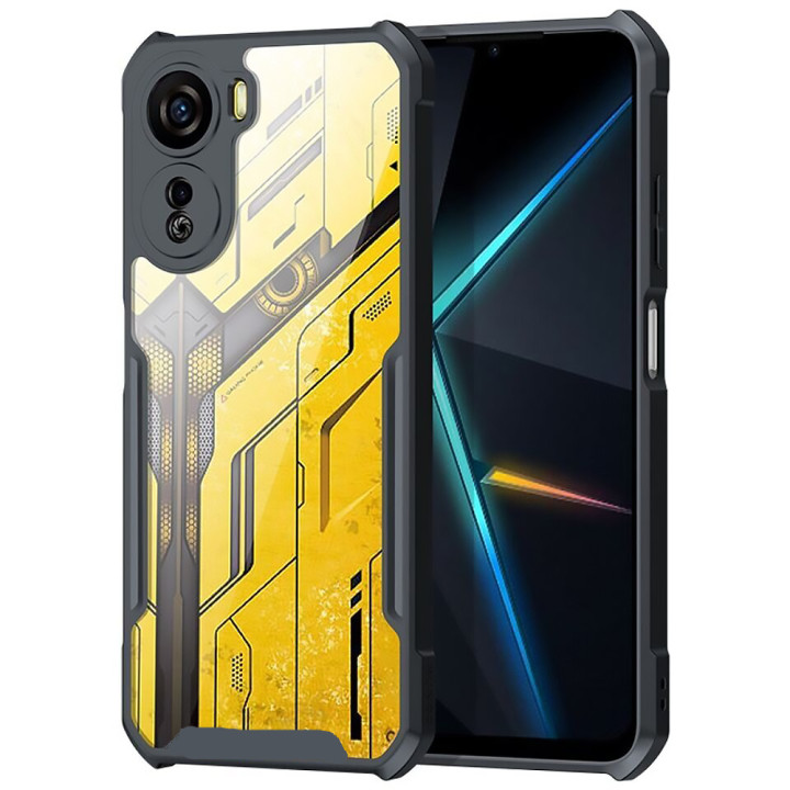 Протиударний чохол Acryl Armor Shell для ZTE nubia Neo 5G із захисною рамкою, Black