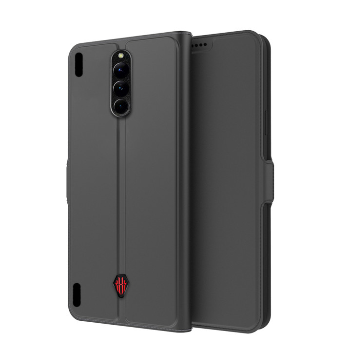 Чехол книжка New Leather Case для ZTE nubia Red Magic 8 Pro с магнитной защелкой