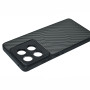 Чехол Carbon Shield with Ring для Motorola Edge 60 Pro с поддержкой беспроводной зарядки