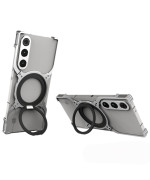 Чехол Metal Bamper для ZTE nubia RedMagic 10 Air с кольцом – подставкой и защитной рамкой на камеру