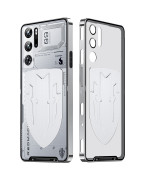 Металлический чехол Jisoo Cooling Case для ZTE nubia Red Magic 9 Pro / 9 Pro Plus, Silver