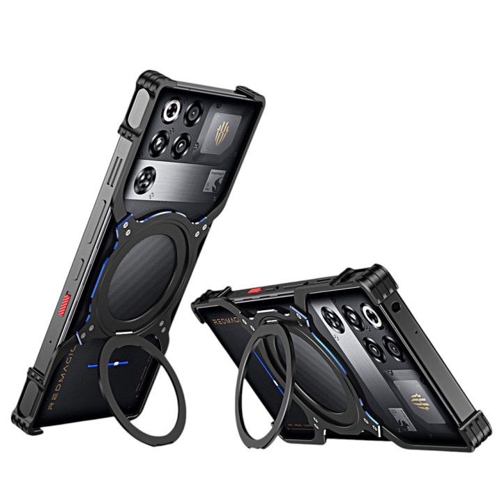 Чохол Metal Bamper with Ring для ZTE nubia RedMagic 11 Pro / 11 Pro+