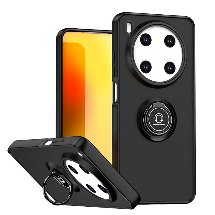 Чохол TPU Color Matte Ring для ZTE Blade V70 Max із кільцем - підставкою