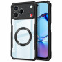 Противоударный чехол - накладка Acryl Armor Ring для ZTE nubia V80 Design / V80 / V80 Pro, Black