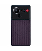 Чохол Carbon Shield with Ring для ZTE nubia Z80 Ultra з підтримкою бездротової зарядки