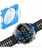 Захисне скло для смарт - годинників Amazfit Balance 3 з рамкою для поклейки