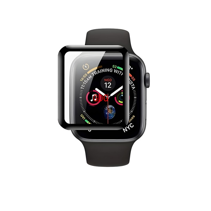 Противоударное защитное стекло для Apple Watch 38mm, Black