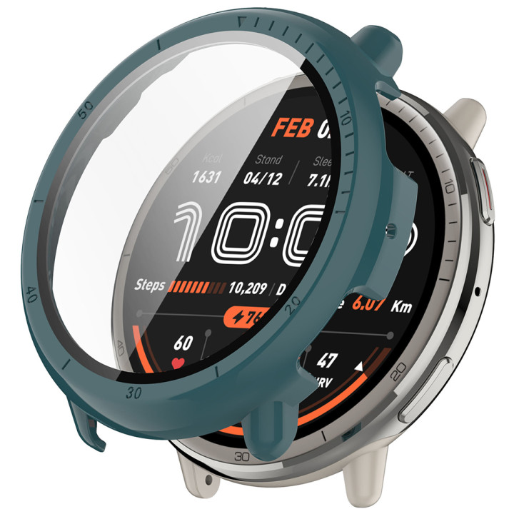 Чехол с защитным стеклом Protective Cover with Glass для Amazfit Active 2