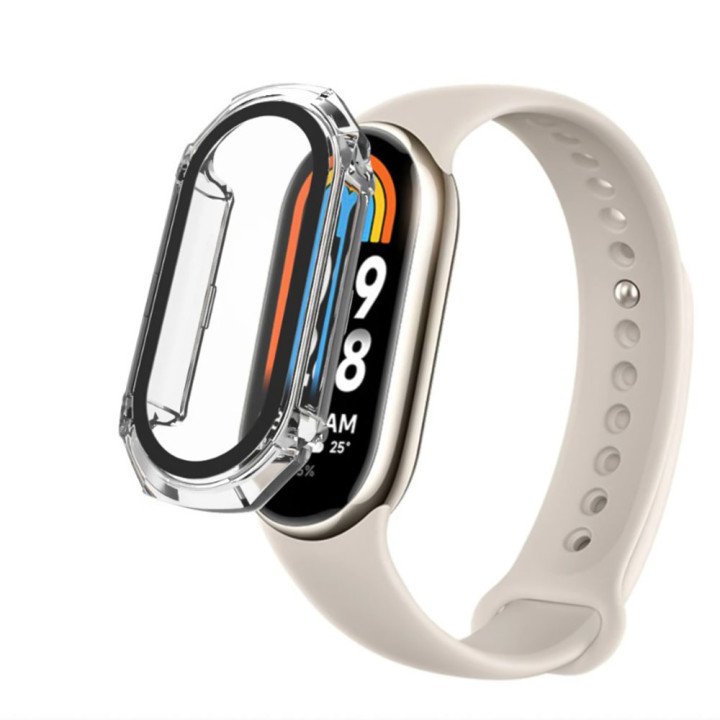 Чехол с защитным стеклом Protective Cover with Glass для Xiaomi Smart Band 10