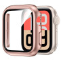 Чохол із захисним склом Protective Cover with Glass для Apple Watch Series 11, 46mm рожево-золотий