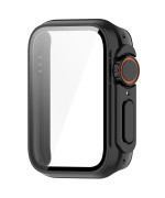 Чехол с защитным стеклом для Xiaomi Smart Band 9 Pro с декоративными кнопками