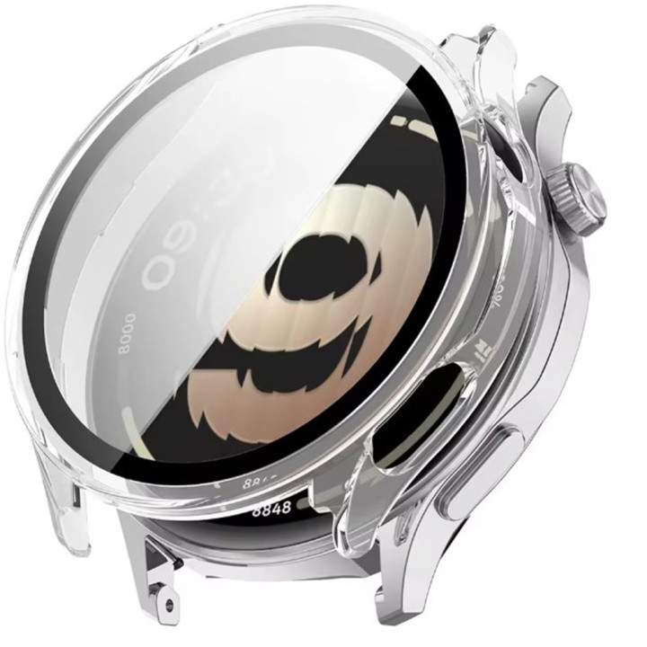 Чехол с защитным стеклом Protective Cover with Glass для OnePlus Watch Lite / Oppo Watch S