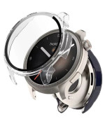 Чехол с защитным стеклом Protective Cover with Glass для OnePlus Watch 3 / OPPO Watch X2