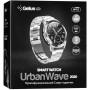 Умные часы (Smart Watch) Gelius Pro GP-L3 (URBAN WAVE 2020) с функцией пульсоксиметра, Silver / Dark Brown