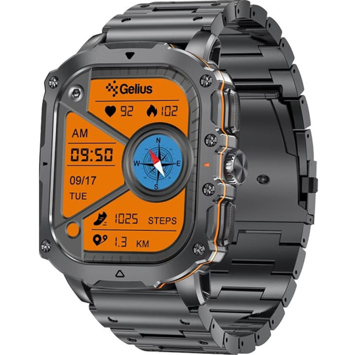 Смарт-годинник Gelius Tactical Heavy ( GP-SW016 ), Black