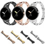 Перехідник на універсальний ремінець Google Pixel Wаtch / Watch 2 20 / 27mm, 2шт сріблястий