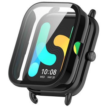 Чохол із захисним склом Protective Cover with Glass для Haylou GST LS09B / GST Lite LS13