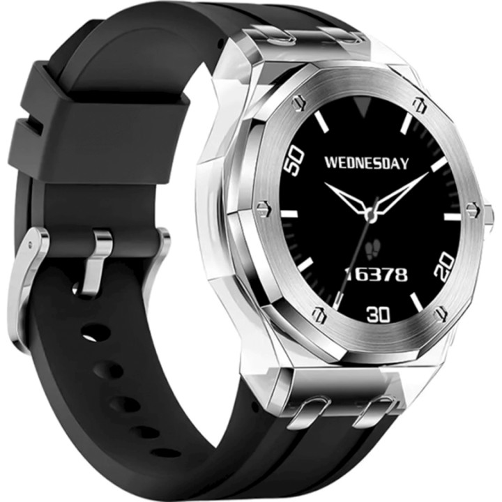 Смарт-часы Hoco Y13 220mAh с фонариком, водостойкие, Black