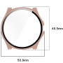 Чохол із захисним склом Protective Cover with Glass для Mobvoi TicWatch Pro 5 прозорий