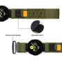 Ремешок Nylon Military для смарт-часов Amazfit Pop 3R / Pop 3S 22mm