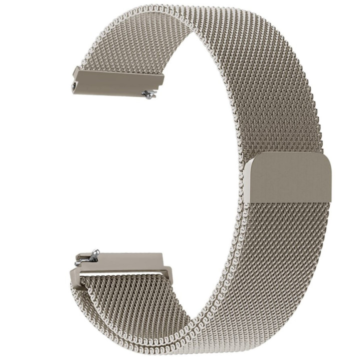 Металевий ремінець Milanese Magnetic для смарт-годинників OnePlus Watch / Watch 2 / Watch 2R, 22см