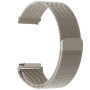 Металевий ремінець Milanese Magnetic для смарт-годинників OnePlus Watch / Watch 2 / Watch 2R, 22см срібний