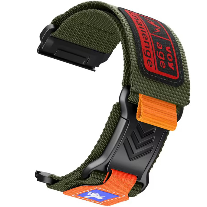 Ремешок Nylon Voyage Challenge для смарт-часов Garmin Fenix 8 51mm / 8 Pro 51 mm / Quatix 8 51mm, 26mm