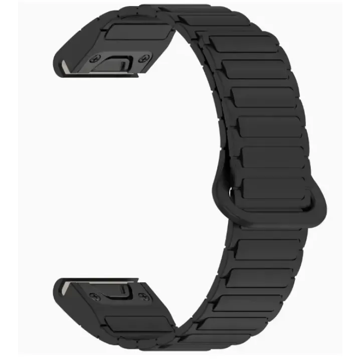 Ремешок Silicone Magnetic для смарт-часов Garmin D2 Mach 2, 47mm