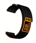 Ремешок Nylon Run для смарт-часов Garmin Forerunner 55 / 265S с универсальным креплением, 20mm