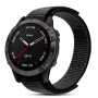 Ремінець Epik Nylon для смартгодинників Garmin Tactix 8 47mm / Instinct E 45mm / Fenix E 47mm, 22mm чорний